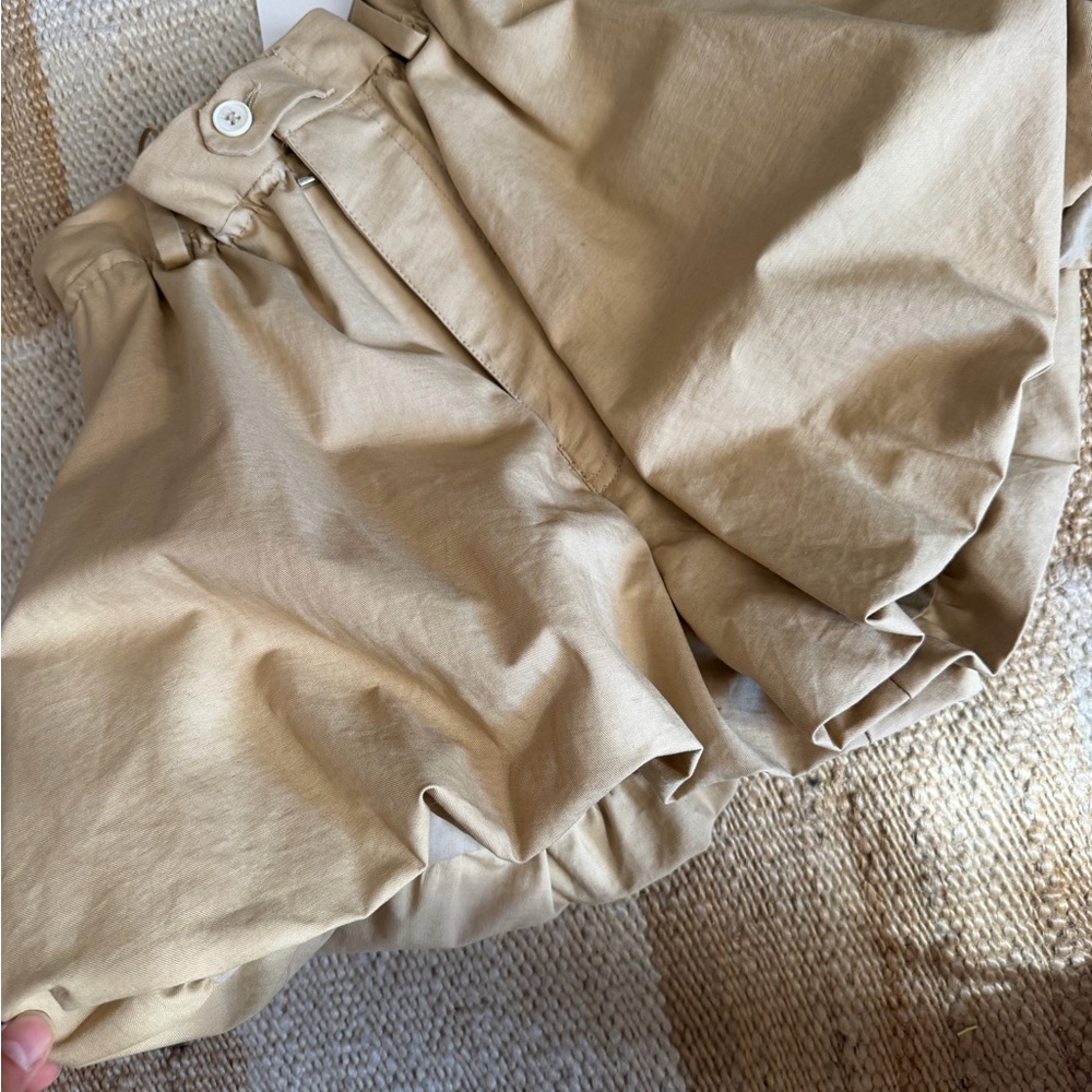 NWT, Zara ZW Collection Balloon Shorts w/Zipper Pockets - Picture 3 of 4